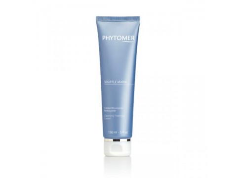 PHYTOMER SOUFFLE MARIN CLEANSING FOAMING CREAM Putojantis, kreminis veido prausiklis, 150 ml